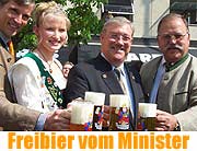 Freibier zum Auftakt der Bayerischen Bierwoche gibt es am 23.04.2008 (Foto. MartiN Schmitz)